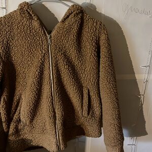 Brown Teddy Jacket